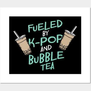 K-pop And Bubble Tea Posters and Art